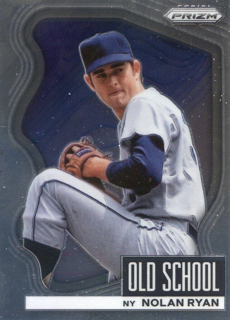 Nolan Ryan #OS-1 Baseball Cards 2022 Panini Prizm Old School
