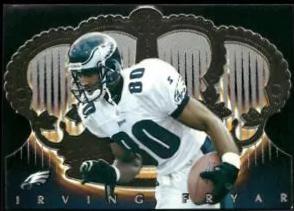 Irving Fryar #102 Football Cards 1996 Pacific Crown Royale