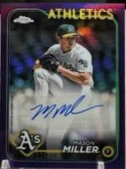 Mason Miller [Purple Refractor] #AC-MM Prices | 2024 Topps Chrome