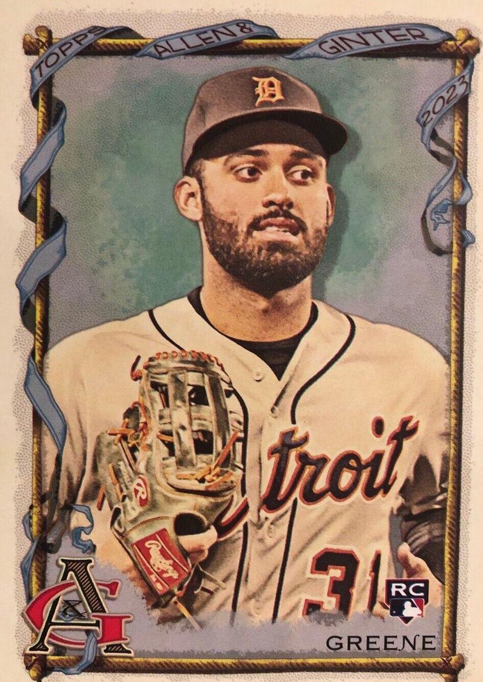 Riley Greene #44 Baseball Cards 2023 Topps Allen & Ginter