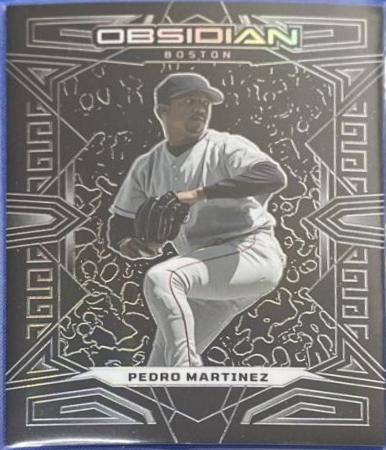 Pedro Martinez #21 2023 Panini Chronicles Baseball Obsidian