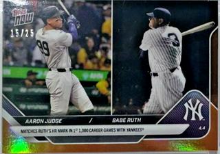 Aaron Judge / Babe Ruth