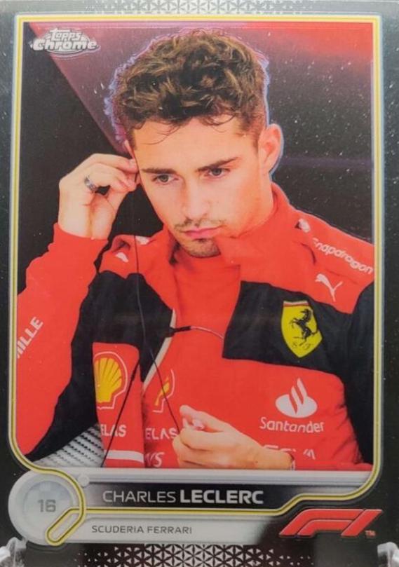 Charles Leclerc #26 Racing Cards 2022 Topps Chrome Formula 1