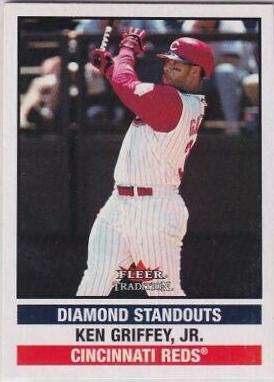 Ken Griffey Jr #U297 Baseball Cards 2002 Fleer Diamond Standouts
