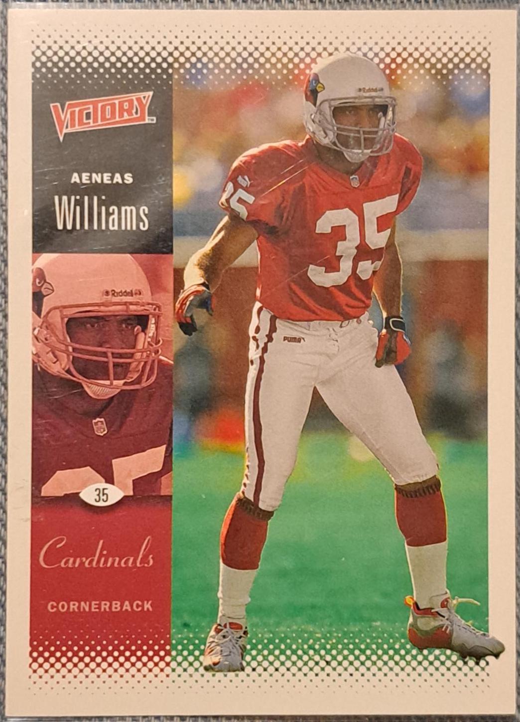 Aeneas Williams #6 Football Cards 2000 Upper Deck Victory