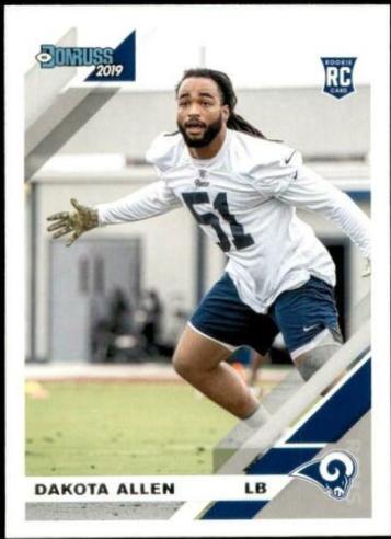 Dakota Allen #267 Football Cards 2019 Donruss