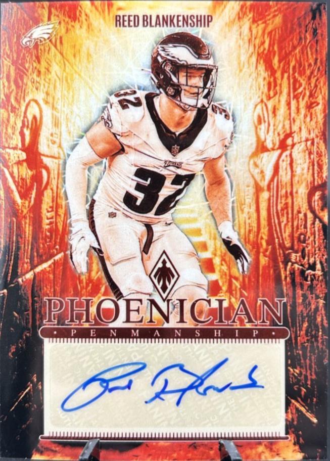 Reed Blankenship #PP-RBP Football Cards 2024 Panini Phoenix Phoenician Penmanship