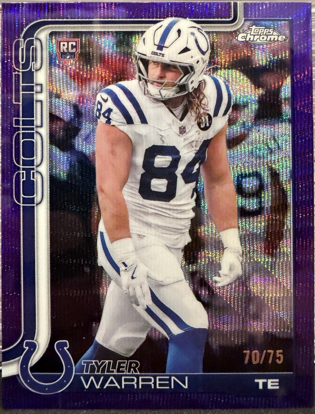 Tyler Warren [Purple Wave Refractor] #346