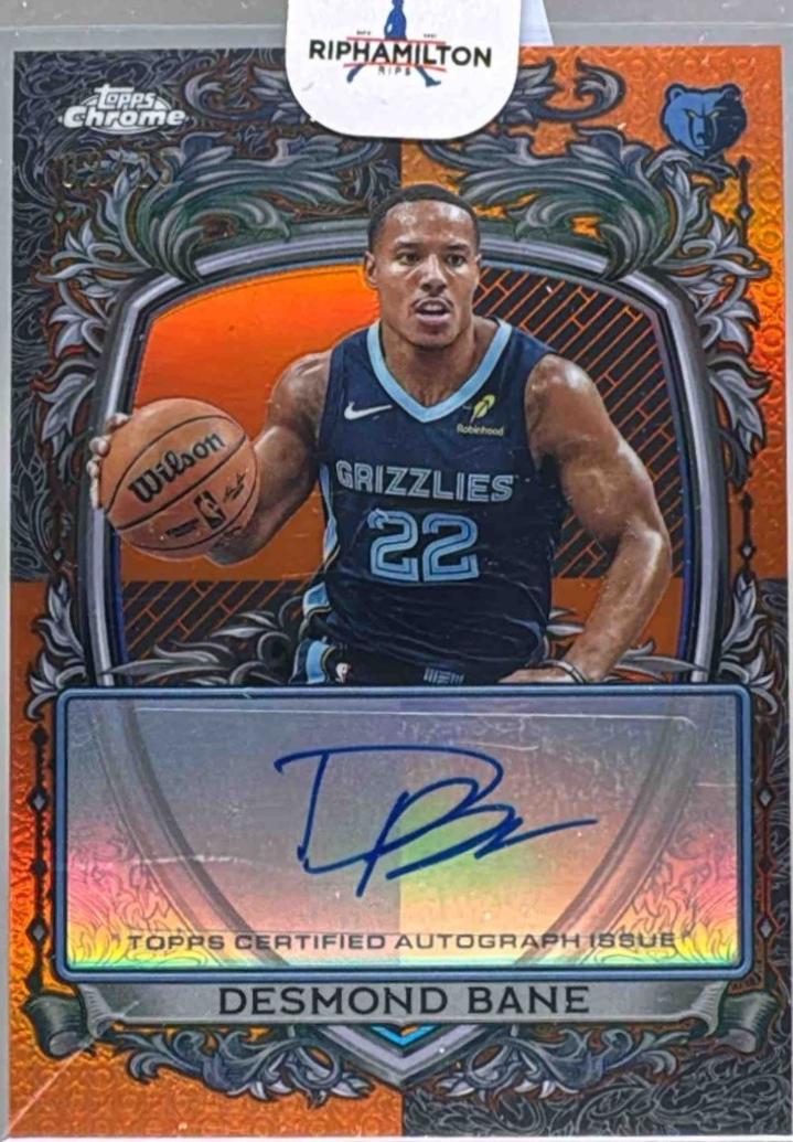 Desmond Bane [Refractor Orange] #SS-DB Prices | 2025 Topps Chrome