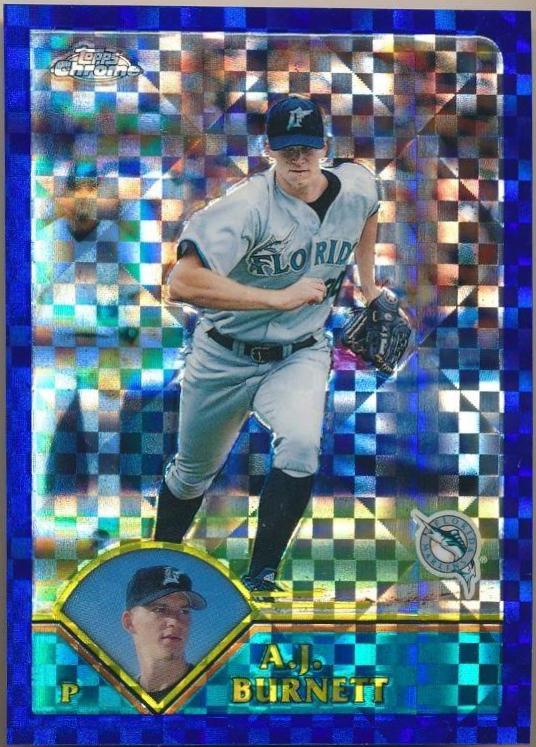 A.J. Burnett [Uncirculated X-Fractor] #392