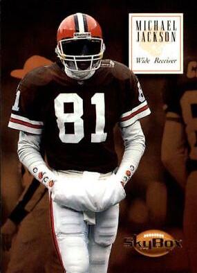 Michael Jackson #33 Football Cards 1994 Skybox Premium