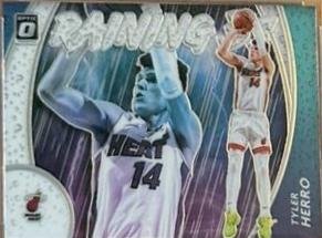 Tyler Herro #3 Basketball Cards 2020 Panini Donruss Optic Raining 3s