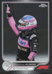 Fernando Alonso #14 Racing Cards 2022 Topps Chrome Formula 1 Prices