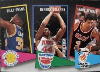 Billy Owens / Derrick Coleman / Rony Seikaly