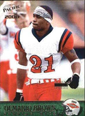 Demario Brown #404 Football Cards 2000 Pacific