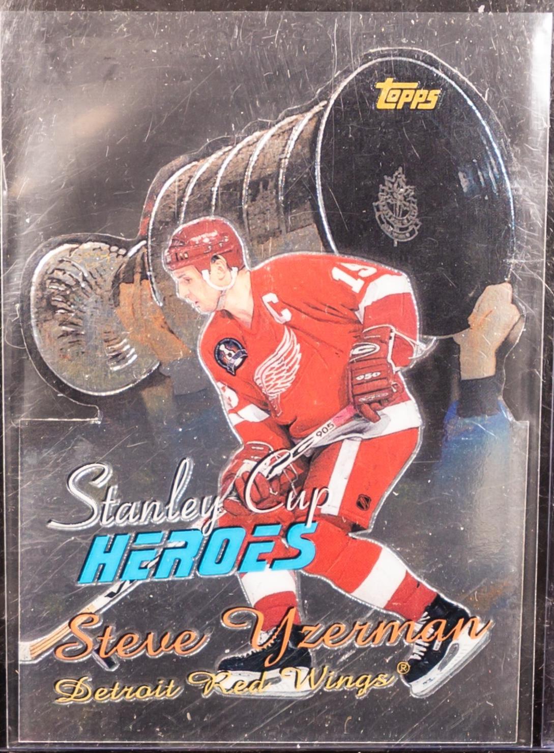 Steve Yzerman #SC7 1999-00 Topps Hockey Stanley Cup Heroes