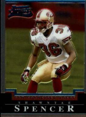 Shawntae Spencer #176 2004 Bowman Chrome Football