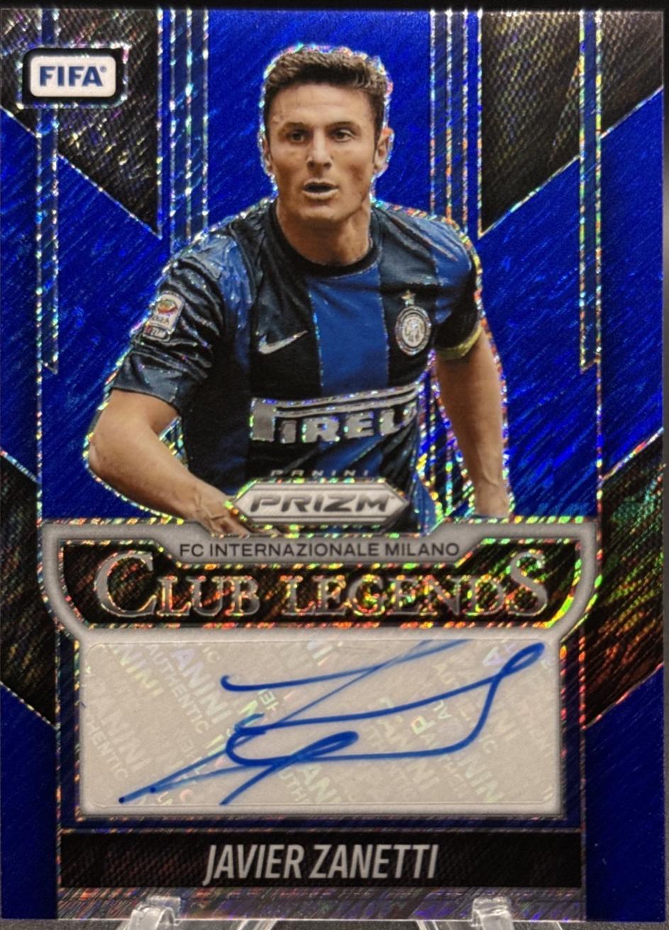 2025 Javier Zanetti [Blue Shimmer] #10