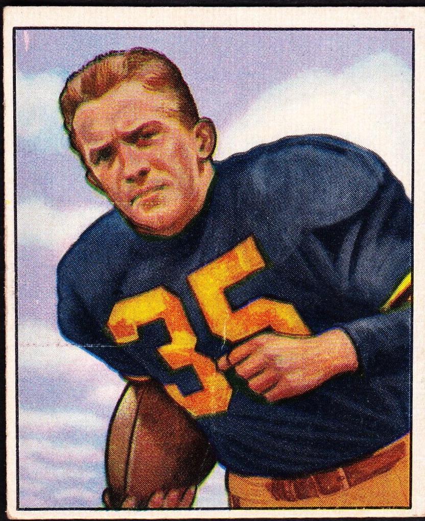 Joe Geri #19 Football Cards 1950 Bowman