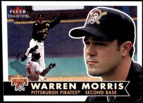 Warren Morris #32 Baseball Cards 2001 Fleer