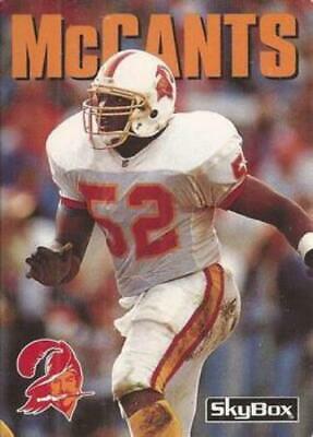 Keith McCants #12 Football Cards 1992 Skybox Impact