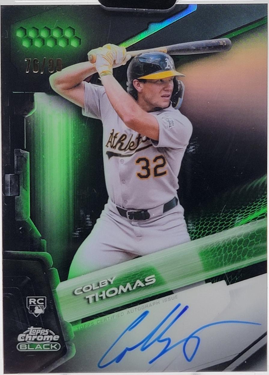 Colby Thomas [Green Refractor] #CBA-CT