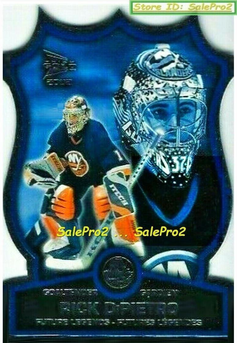 Rick DiPietro #2 Hockey Cards 2001 Pacific Prism Gold McDonald's Future Legends