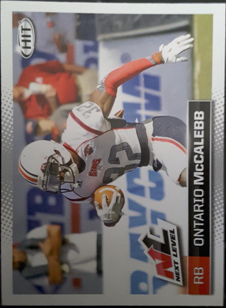 Ontario McCalebb #53 Football Cards 2013 Sage Hit