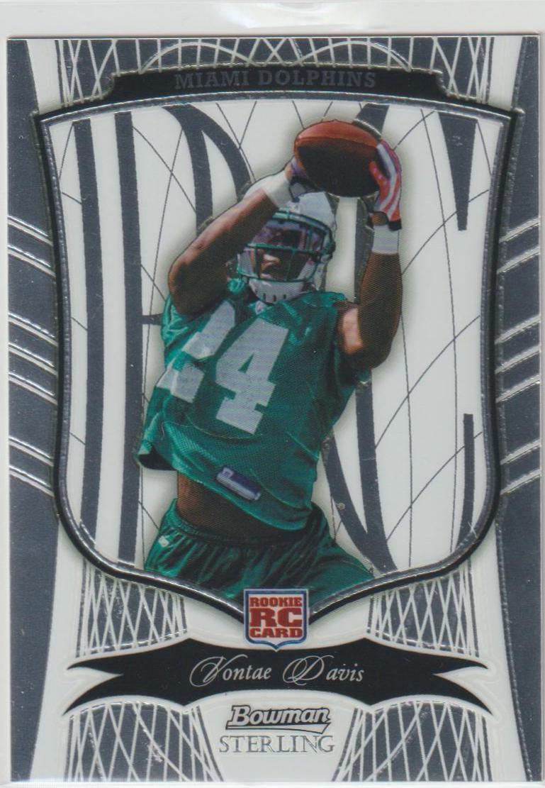 Vontae Davis #13 2009 Bowman Sterling Football
