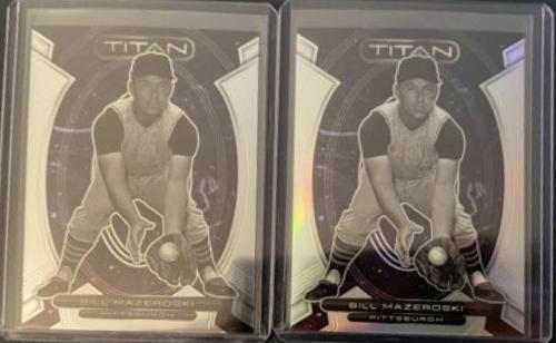 Bill Mazeroski #3 Baseball Cards 2023 Panini Chronicles Titan