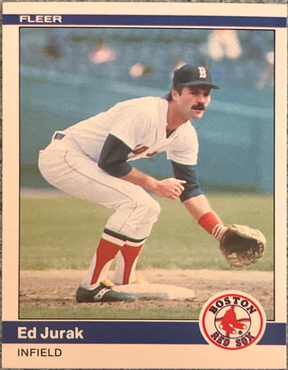 Ed Jurak #402 Baseball Cards 1984 Fleer