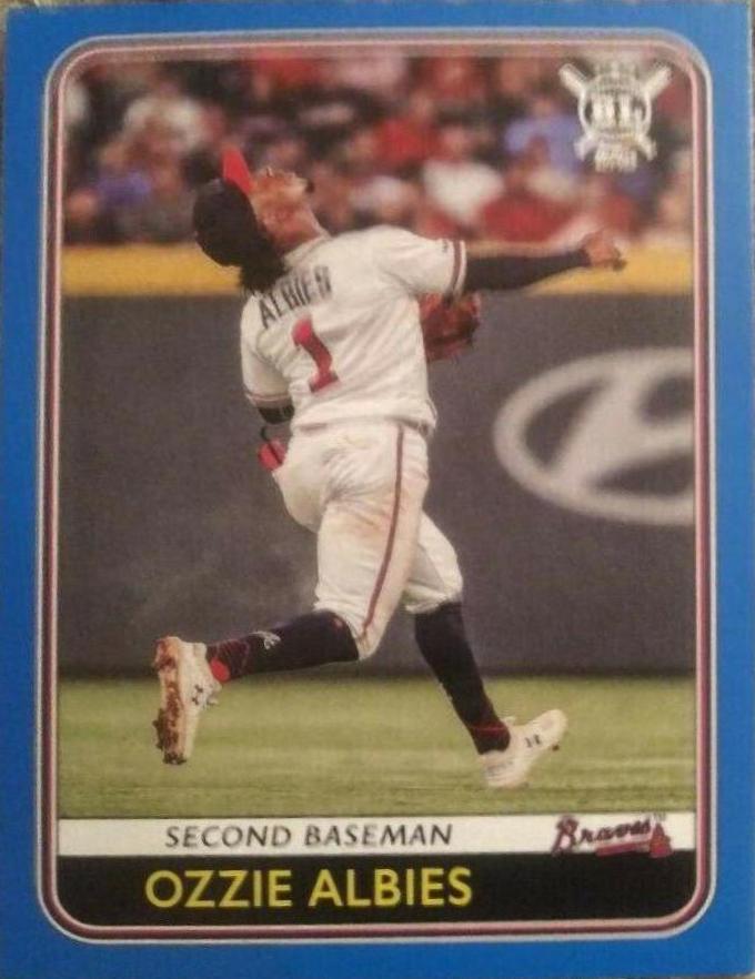 Ozzie Albies [Blue] #54