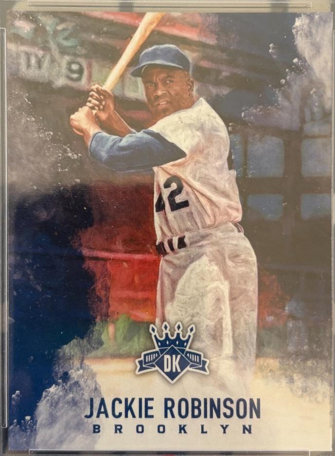 Jackie Robinson [Orange Stadium Background] #15