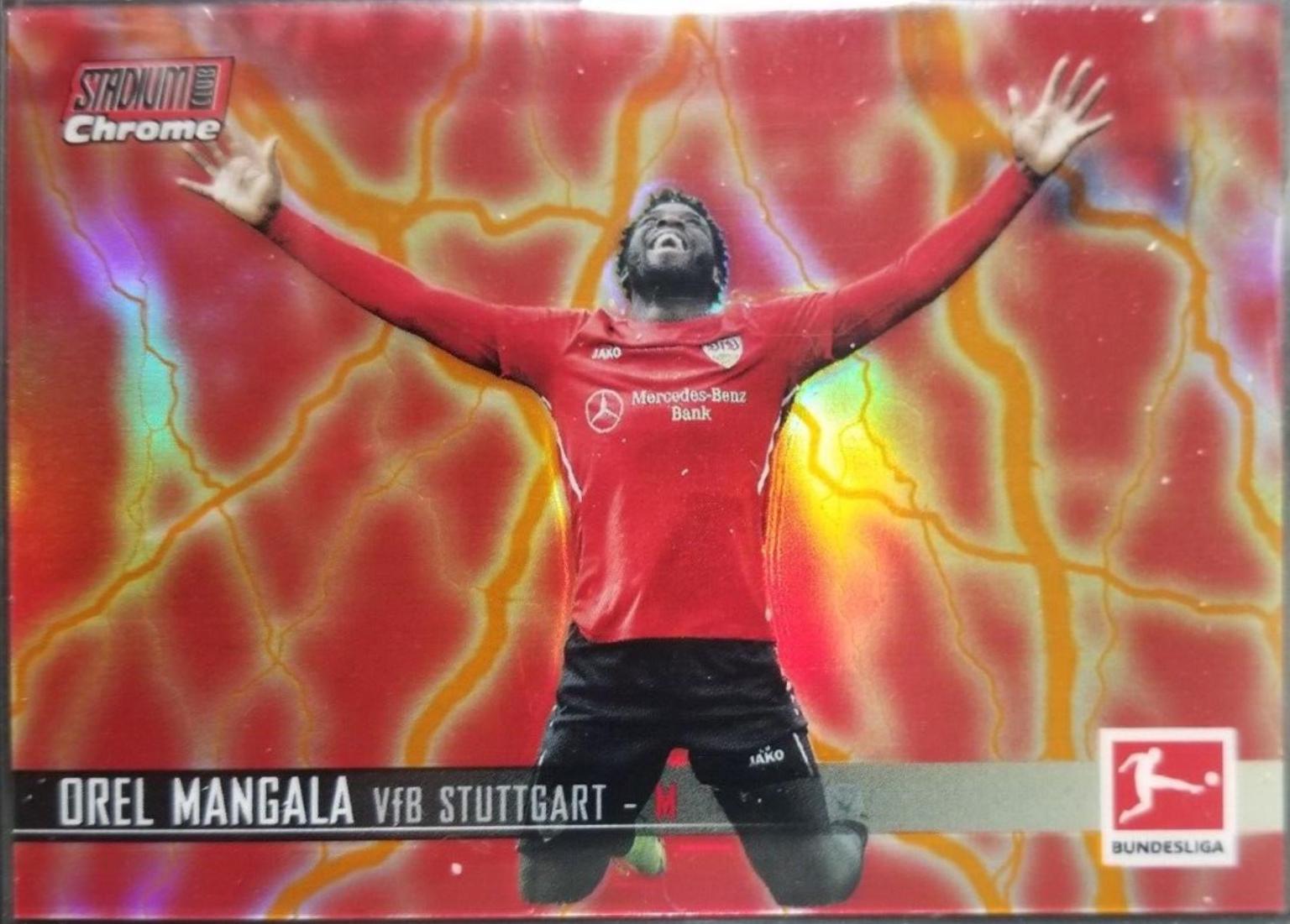 Orel Mangala [Red Orange Refractor] #90