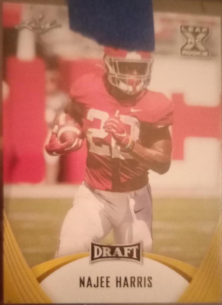 Najee Harris #13 Football Cards 2004 Leaf Rookies & Stars Longevity Draft Class 2001 Autographs