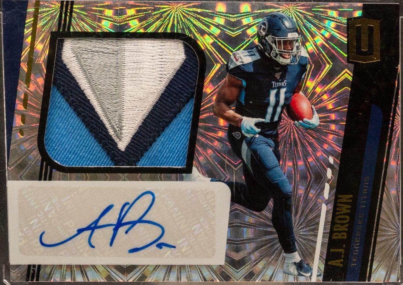 A.J. Brown [Autograph Jersey Fireworks] #312