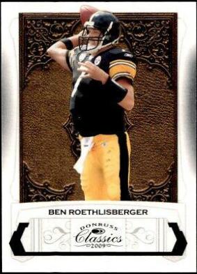 Ben Roethlisberger #76 Football Cards 2009 Panini Donruss Classics