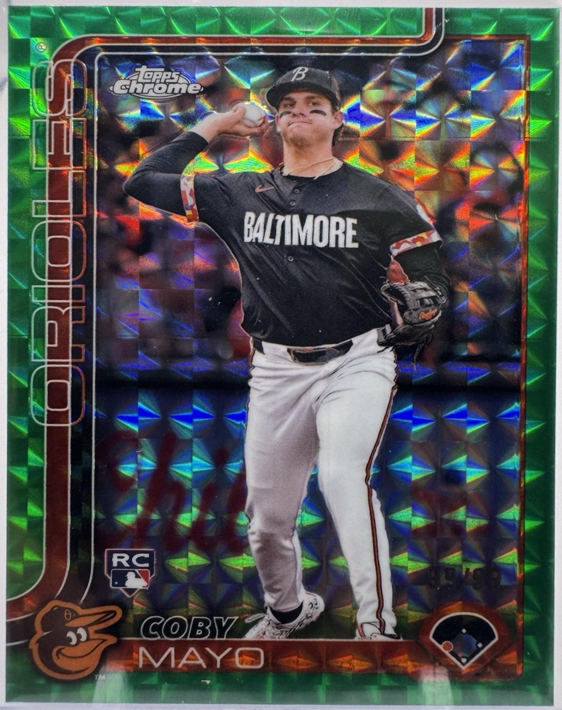 Coby Mayo [Green Geometric] #120