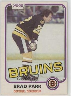 Brad Park #8 Hockey Cards 1981 O-Pee-Chee