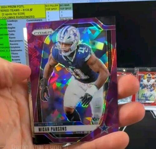 Micah Parsons [Purple Ice] #77 Prices | 2024 Panini Prizm