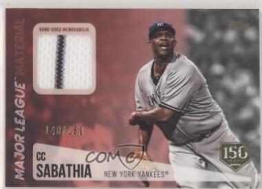 CC Sabathia [150th Anniversary] #CS