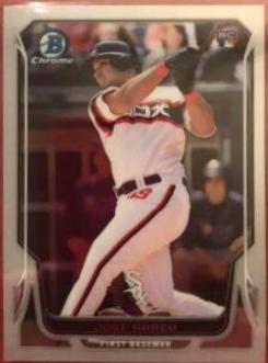 Jose Abreu #BCP17 Baseball Cards 2014 Bowman Chrome