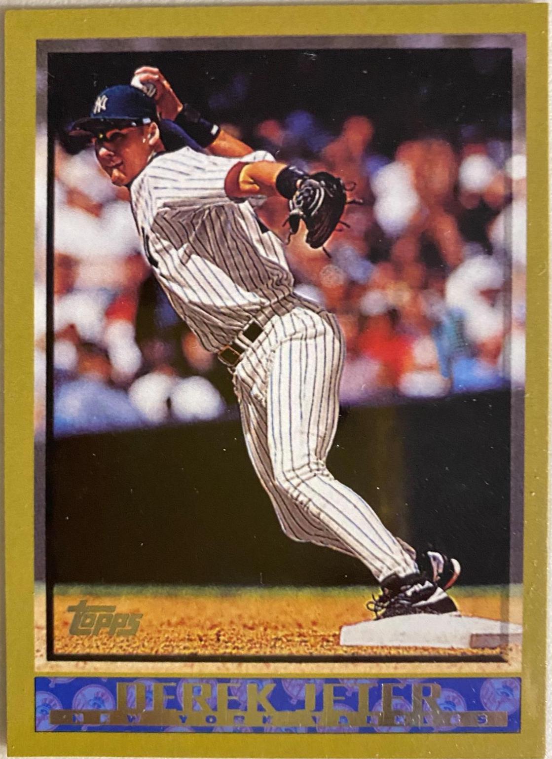 Derek Jeter #CMT105 Baseball Cards 2010 Topps Cards Your Mom Threw Out Original Back