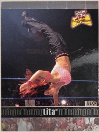 Lita #70 Wrestling Cards 2001 Fleer WWF The Ultimate Diva Collection