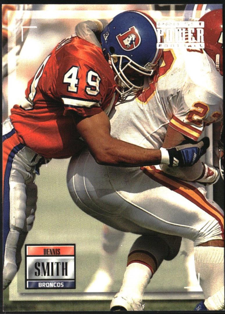 Dennis Smith #49 1993 Pro Set Power Football