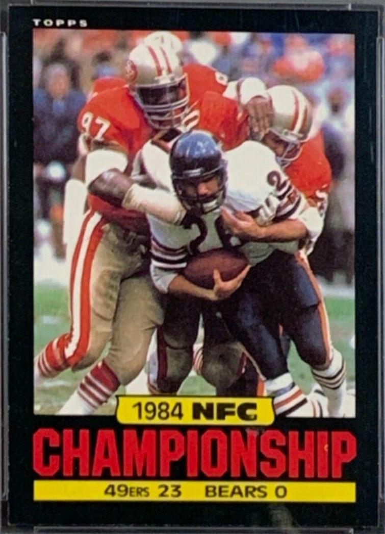 NFC Championship #7 Football Cards 1985 Topps
