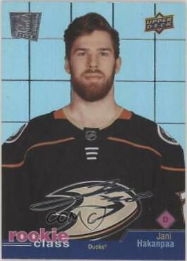 Jani Hakanpaa #RC-3 Hockey Cards 2020 Upper Deck Rookie Class Se