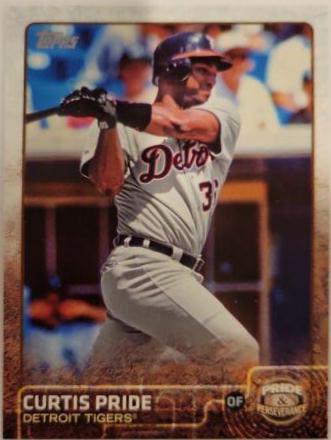 Curtis Pride #PP-2 Baseball Cards 2015 Topps Update