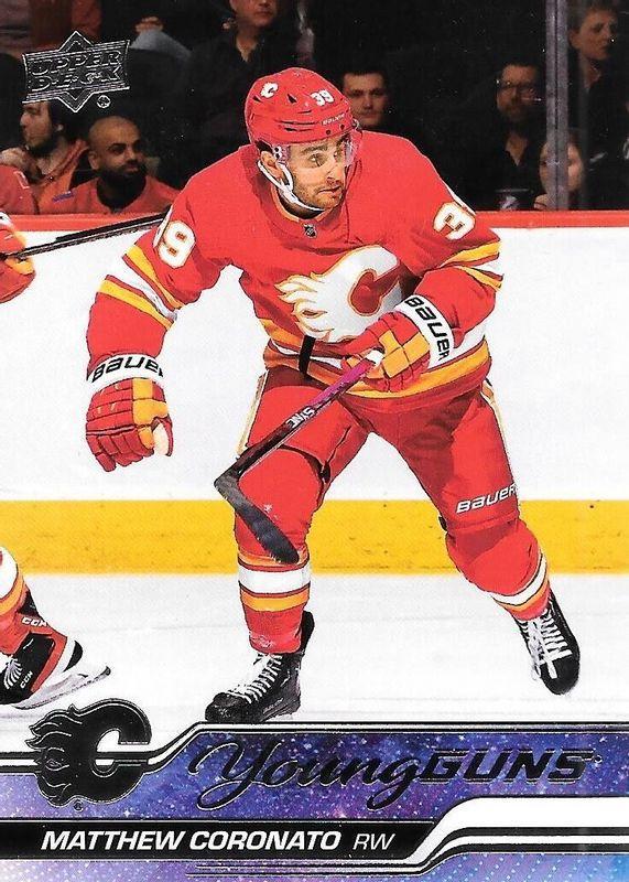 Matthew Coronato #201 Hockey Cards 2023 Upper Deck