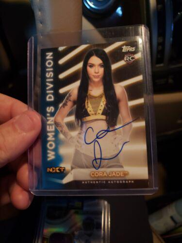 Cora Jade #A-CJ Wrestling Cards 2021 Topps WWE Women's Division Autographs